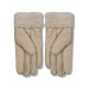 Купить UGG Перчатки Кожаные Женские Серые