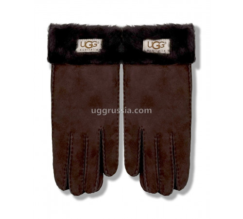 Купить UGG Перчатки Замшевые Женские Коричнеые Купить UGG Перчатки Замшевые Женские Коричнеые
