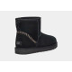 Купить UGG Mens Classic Mini Deco Suede Boot Black