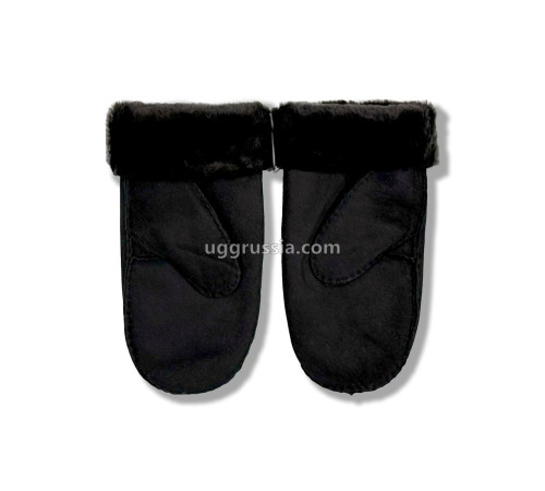 Купить UGG Варежки Замшевые Мужские Черные