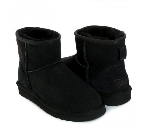 Купить UGG Classic Mini II Black Купить UGG Classic Mini II Black
