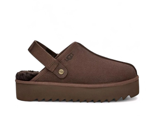 Купить UGG Goldenstar Clog Platform Chocolate