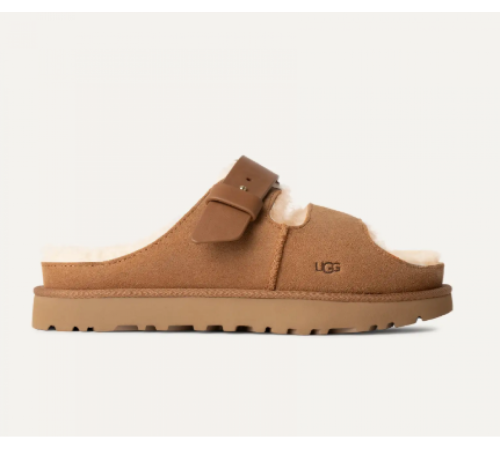 Купить UGG Greenport Strap Slide Chestnut