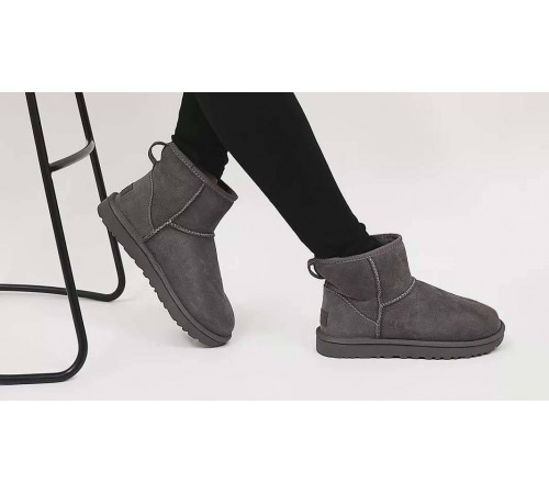 Купить UGG Classic Mini II Grey Купить UGG Classic Mini II Grey
