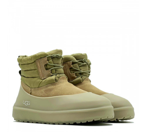Купить UGG Classic Mini Lace-up Sand/Olive Купить UGG Classic Mini Lace-up Sand/Olive