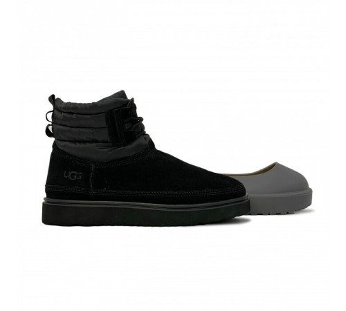 Купить UGG Classic Mini Lace-Up Weather Black Купить UGG Classic Mini Lace-Up Weather Black