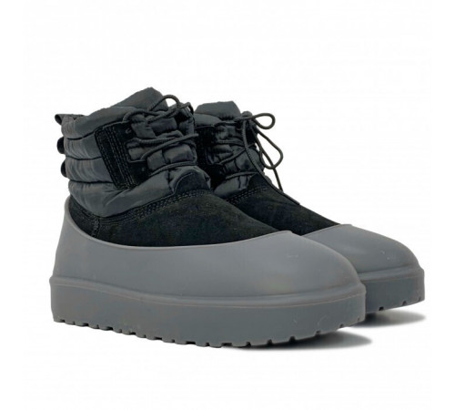 Купить UGG Classic Mini Lace-Up Weather Black Купить UGG Classic Mini Lace-Up Weather Black