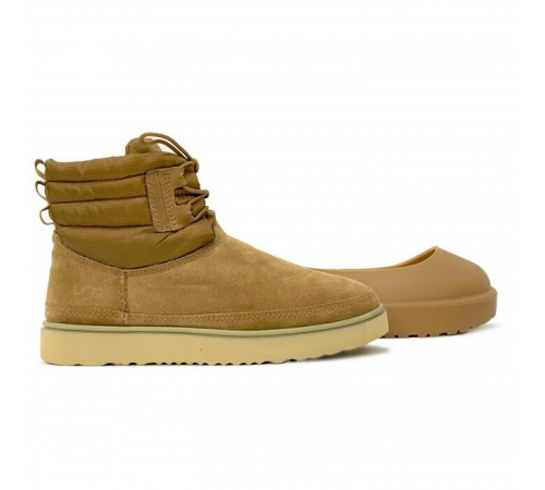 Купить UGG Classic Mini Lace-Up Chestnut