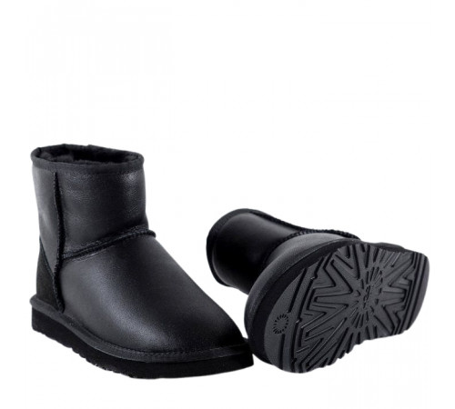 Купить UGG Classic Mini Metallic Black Купить UGG Classic Mini Metallic Black