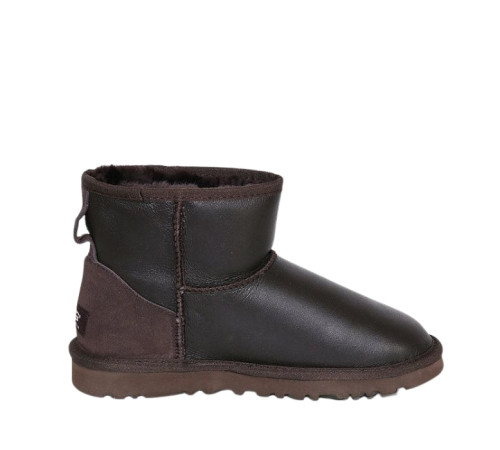 Купить UGG Classic Mini Metallic Chocolate