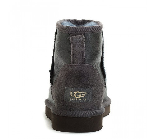 Купить UGG Classic Mini Metallic Grey Купить UGG Classic Mini Metallic Grey
