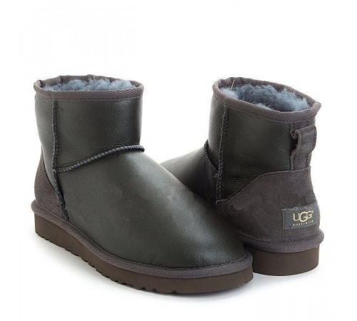 Купить UGG Classic Mini Metallic Grey Купить UGG Classic Mini Metallic Grey