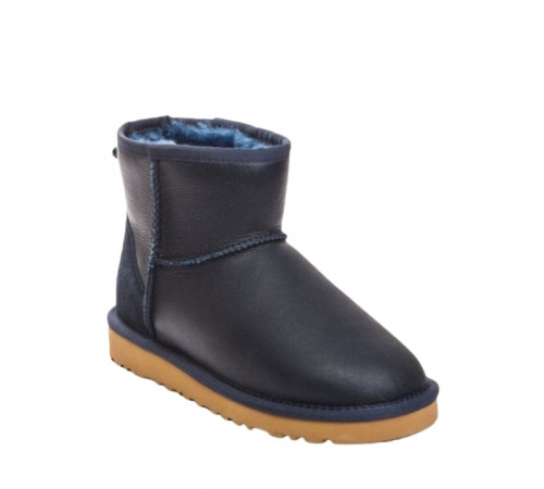 Купить UGG Classic Mini Metallic Navy Купить UGG Classic Mini Metallic Navy