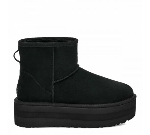 Купить UGG Classic Mini Platform Black Купить UGG Classic Mini Platform Black