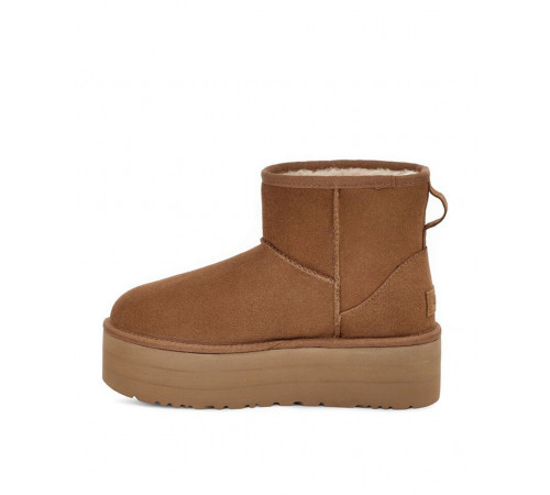 Купить UGG Classic Mini Platform Chestnut Купить UGG Classic Mini Platform Chestnut
