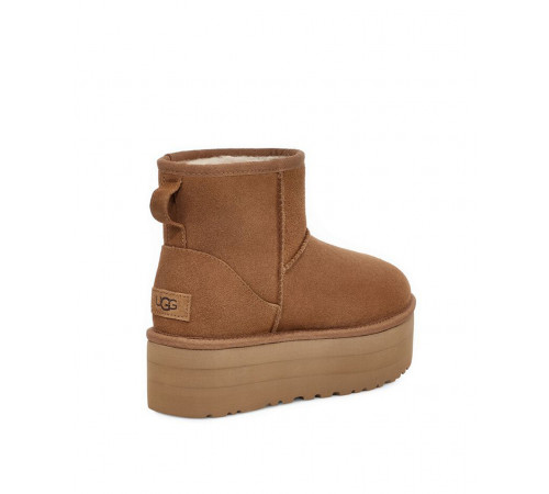 Купить UGG Classic Mini Platform Chestnut Купить UGG Classic Mini Platform Chestnut