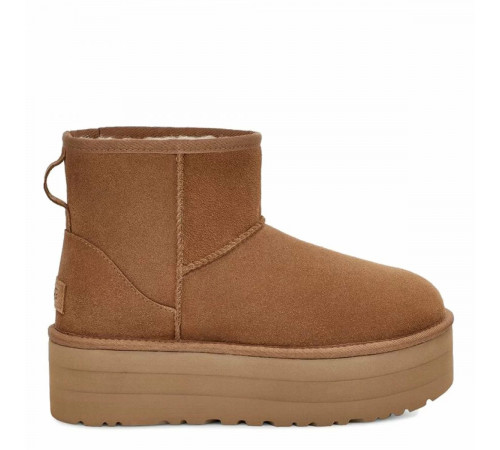 Купить UGG Classic Mini Platform Chestnut Купить UGG Classic Mini Platform Chestnut