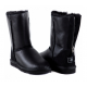 Купить UGG Classic Short Zip Metallic Black