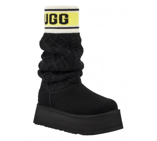 Купить UGG Classic Sweater Letter Black Купить UGG Classic Sweater Letter Black