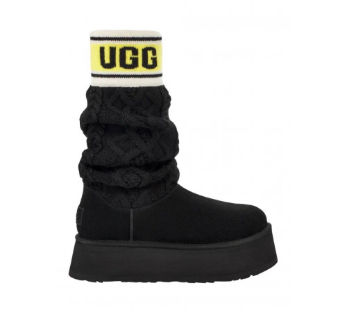 Купить UGG Classic Sweater Letter Black Купить UGG Classic Sweater Letter Black