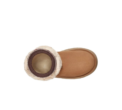 Купить UGG Classic Sweater Letter Chestnut