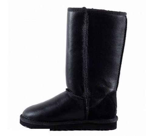 Купить UGG Classic Tall Metallic Black