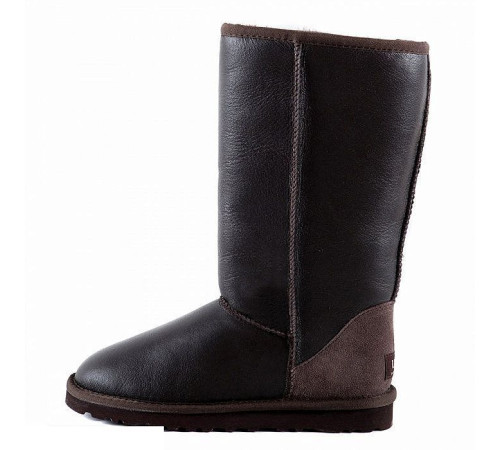 Купить UGG Classic Tall Metallic Chocolate