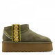 Купить UGG Classic Ultra Mini Braid Platform Burnt Olive