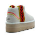 Купить UGG Classic Ultra Mini Braid Platform White