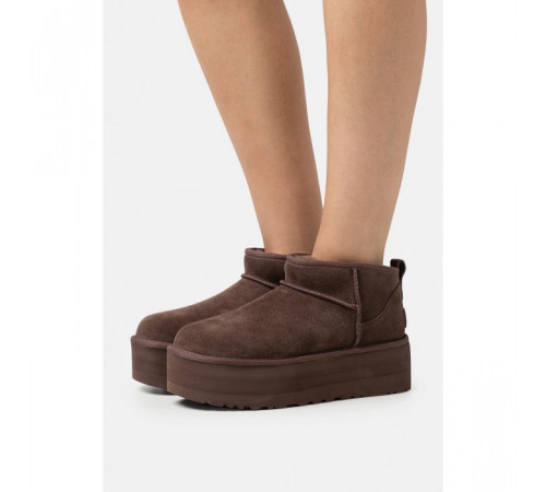 Купить UGG Classic Ultra Mini Platform Chocolate Купить UGG Classic Ultra Mini Platform Chocolate