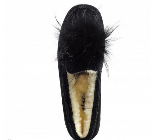 Купить UGG Dakota Pom Pom Black Купить UGG Dakota Pom Pom Black