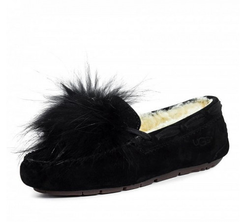 Купить UGG Dakota Pom Pom Black Купить UGG Dakota Pom Pom Black