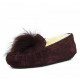 Купить UGG Dakota Pom Pom Chocolate