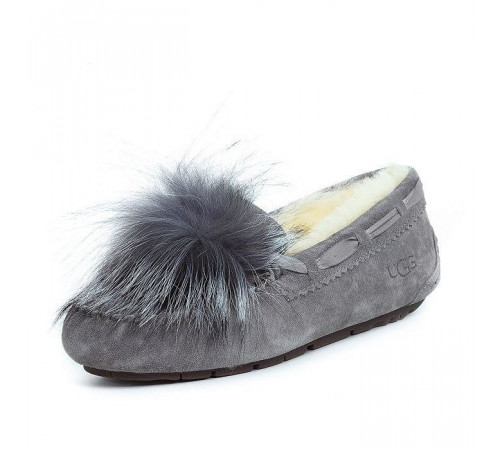 Купить UGG Dakota Pom Pom Grey Купить UGG Dakota Pom Pom Grey