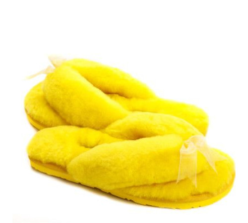 Купить UGG Fluff Flip Flop II Yellow