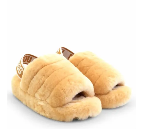 Купить UGG Fluff Yeah Slide Cappuccino