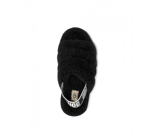 Купить UGG Fluff Yeah Slide-Black Купить UGG Fluff Yeah Slide-Black