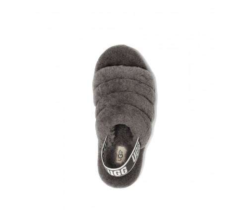 Купить UGG Fluff Yeah Slide-Grey Купить UGG Fluff Yeah Slide-Grey