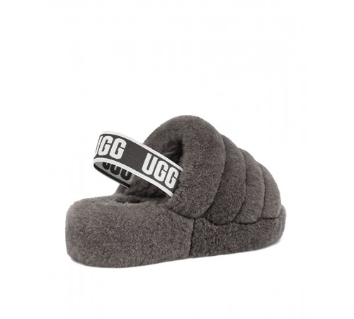 Купить UGG Fluff Yeah Slide-Grey Купить UGG Fluff Yeah Slide-Grey