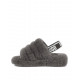 Купить UGG Fluff Yeah Slide-Grey