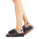 Купить UGG Fluff Yeah Slide-Grey