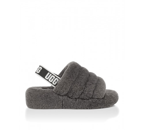 Купить UGG Fluff Yeah Slide-Grey Купить UGG Fluff Yeah Slide-Grey