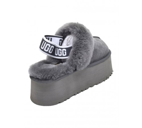 Купить UGG Funkette Suede Platform Grey Купить UGG Funkette Suede Platform Grey