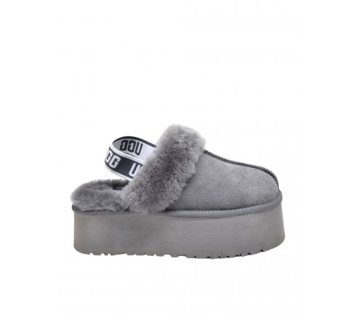 Купить UGG Funkette Suede Platform Grey Купить UGG Funkette Suede Platform Grey