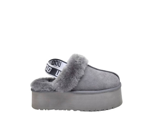 Купить UGG Funkette Suede Platform Grey