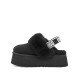 Купить UGG Funkette Suede Platform Black