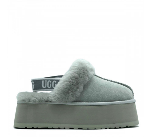 Купить UGG Funkette Suede Platform Grey Violet Купить UGG Funkette Suede Platform Grey Violet