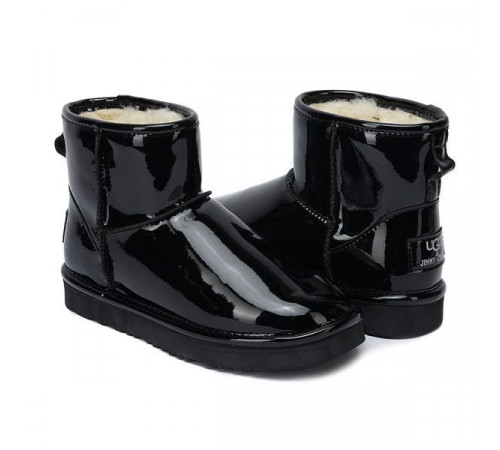 Купить UGG Jimmy Choo Mini Patent II Black Купить UGG Jimmy Choo Mini Patent II Black