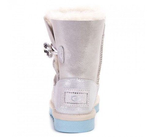 Купить UGG Kids Bailey Button I Do White