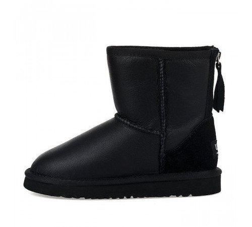 Купить UGG Kids Zip Metallic Black Купить UGG Kids Zip Metallic Black